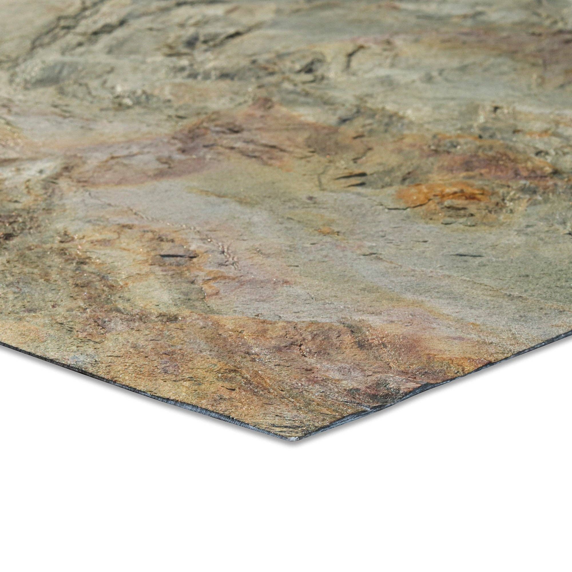 Stoneflex - Wholesale Wall Accent - Burning Forest - Real Stone Veneer Sheets [Pack of 3]4