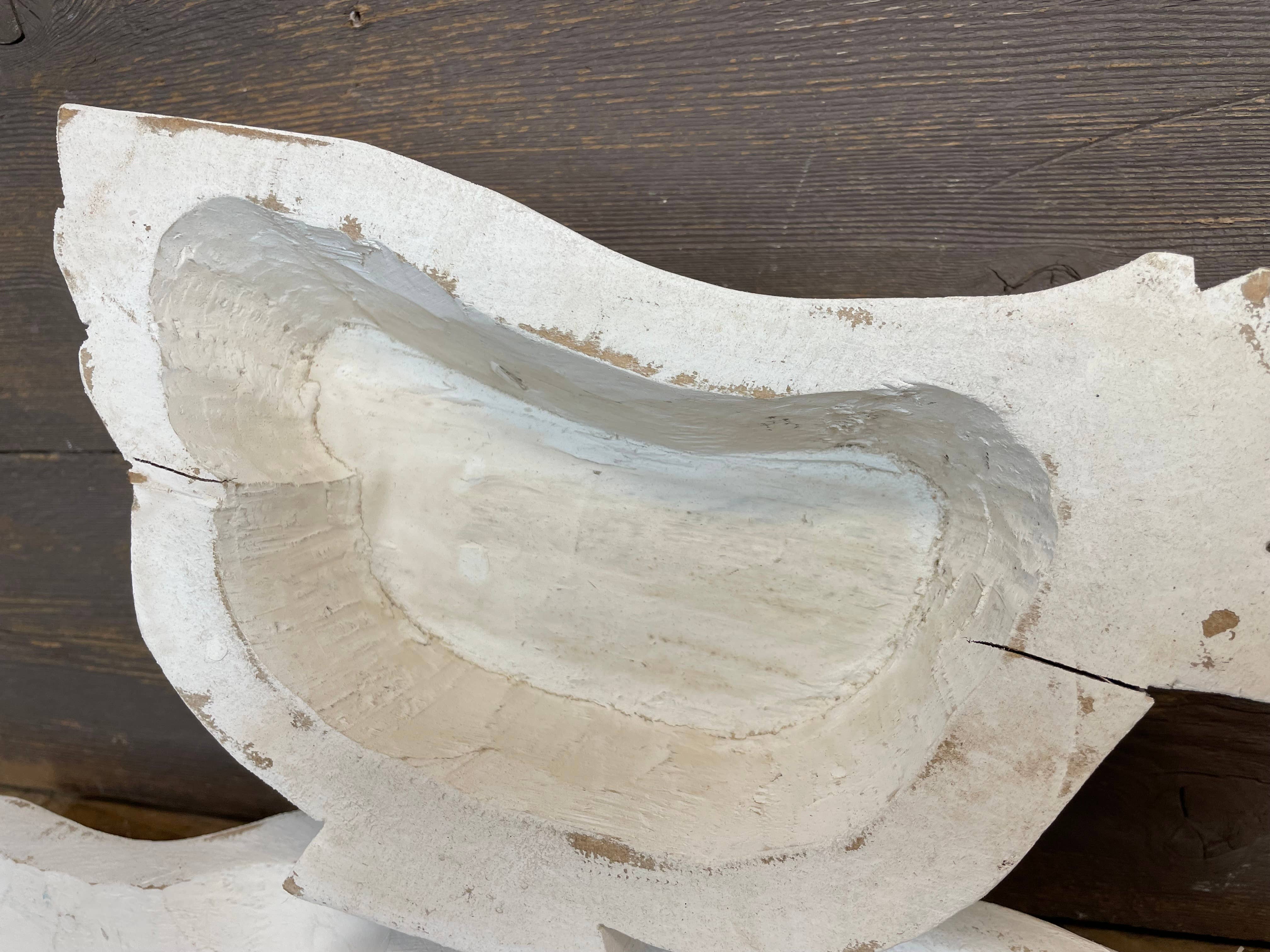 My Amigos Imports - Wholesale Decorative Plate/Dish/Bowl - NFC-Chicken Bowl-6x10 inches-Not for Candles-ER-White-Lot #32