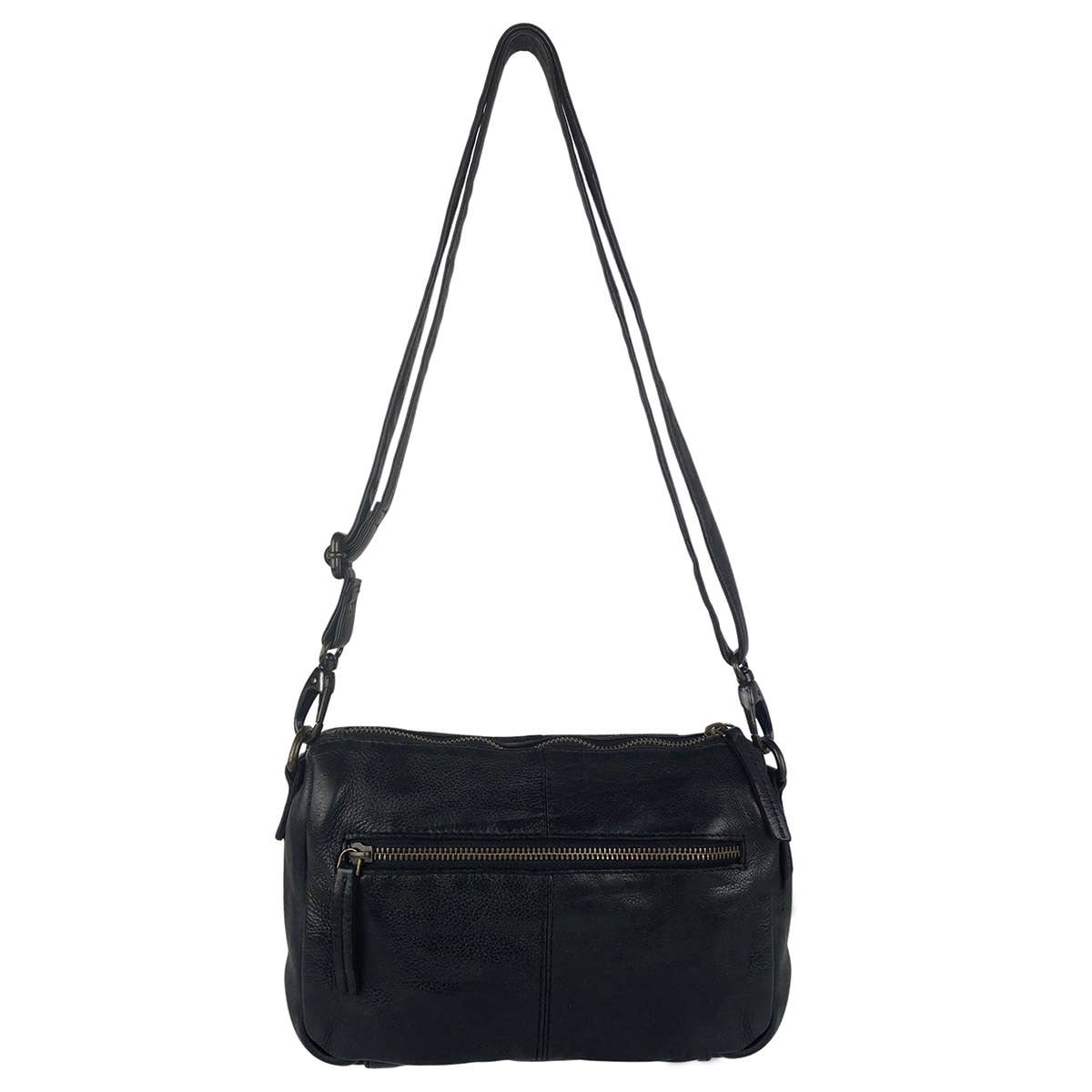 Arrigo - Wholesale Crossbody Bag - Women's - Arrigo Ladies Crossbody Shoulder Bag Washed Leather25