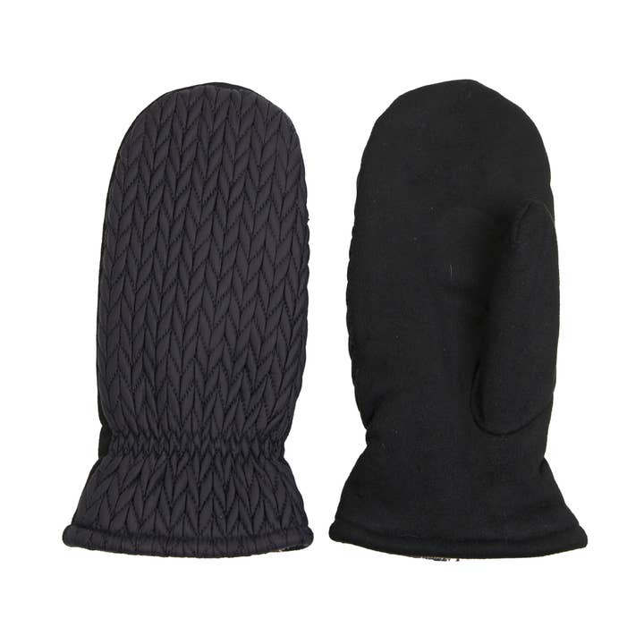 Elsie & Zoey - Wholesale Mittens - Women's - Shay Chevron Winter Mittens6