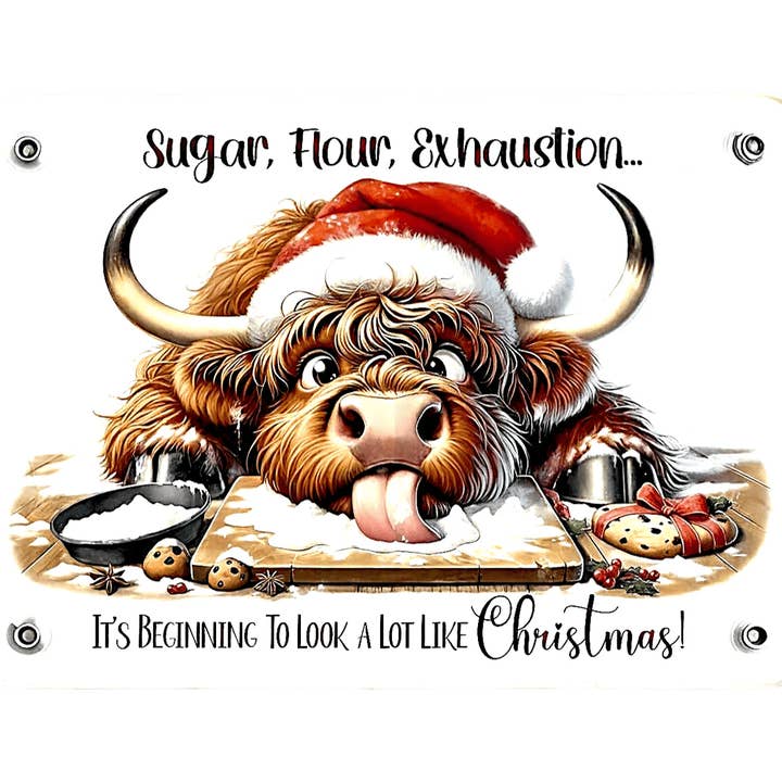 11x15 Funny Holiday Glass Cutting Board – Tempered Glass Christmas Kitchen Décor, Non-Slip, Heat-Resistant for wholesale by Alpha Wholesale