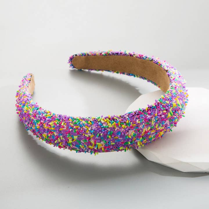 ACCITY - Wholesale Fashion Headband - Women's - ICE CREAM CAKE ROUND HEAD HOOP HEADBAND_CWAHA072827