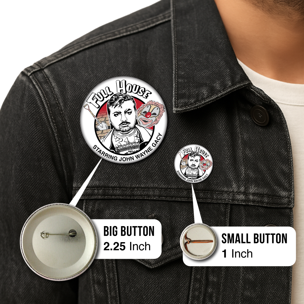 Static Cat Studio - Vendita all'ingrosso Spilla da bavero - Full House (John Wayne Gacy) – Spillo3