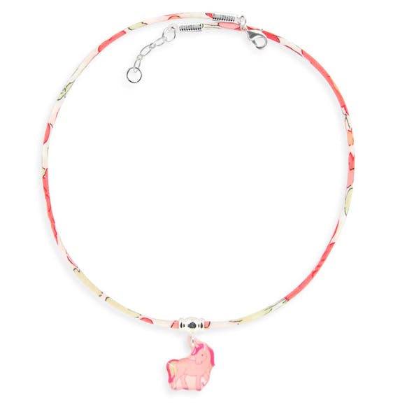Colar Unicórnio Liberty por atacado de Ribambelle Bijoux Enfants
