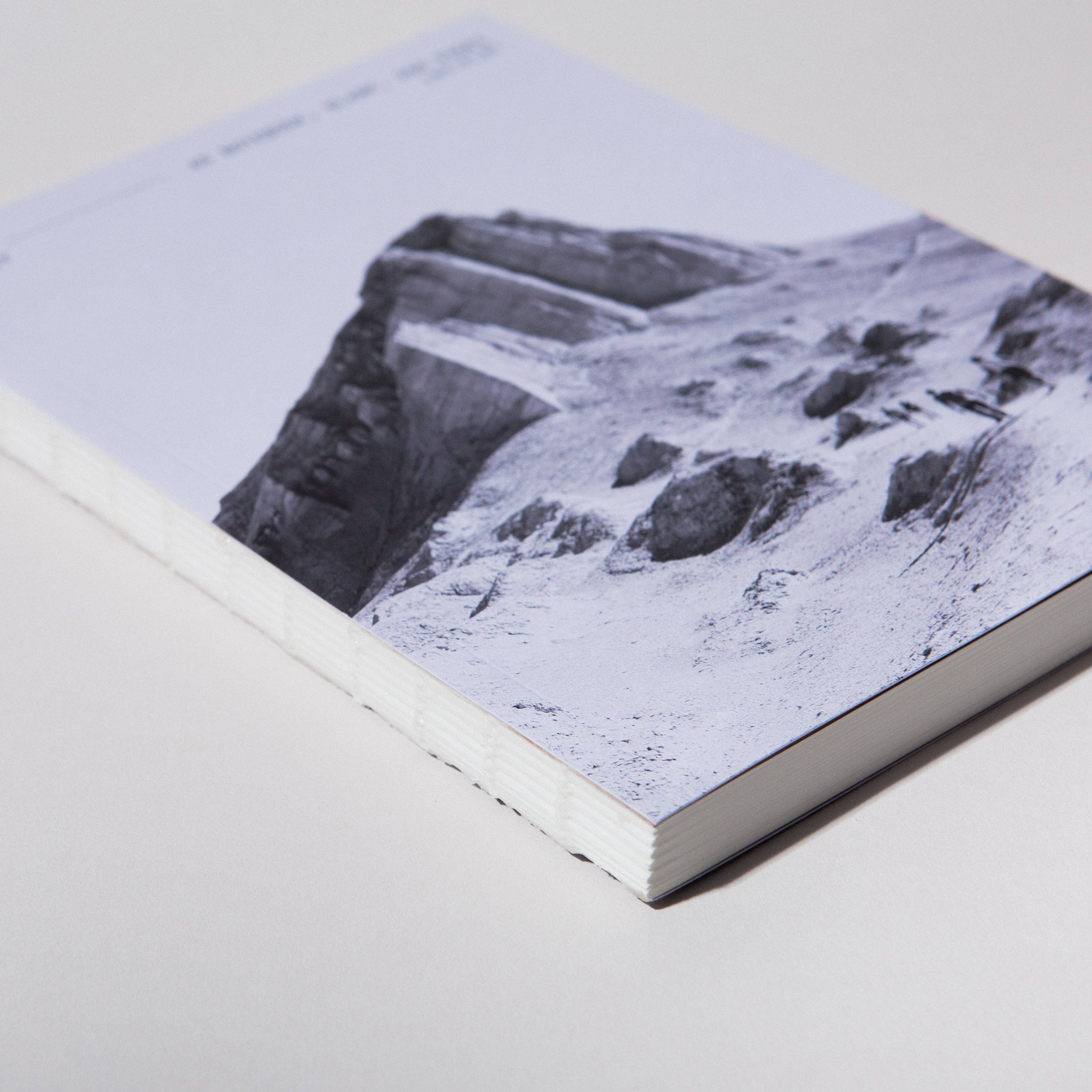 Case Study - Wholesale Notebook - Minimal Layflat Notebook – A5 Blank Journal with Exposed Binding & Photo Cover of the Desert6