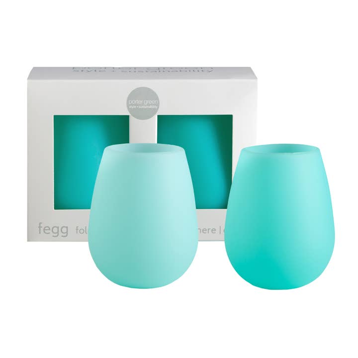 Pavone | Fegg | Silicone Unbreakable Glasses for wholesale by porter green | style + sustainability