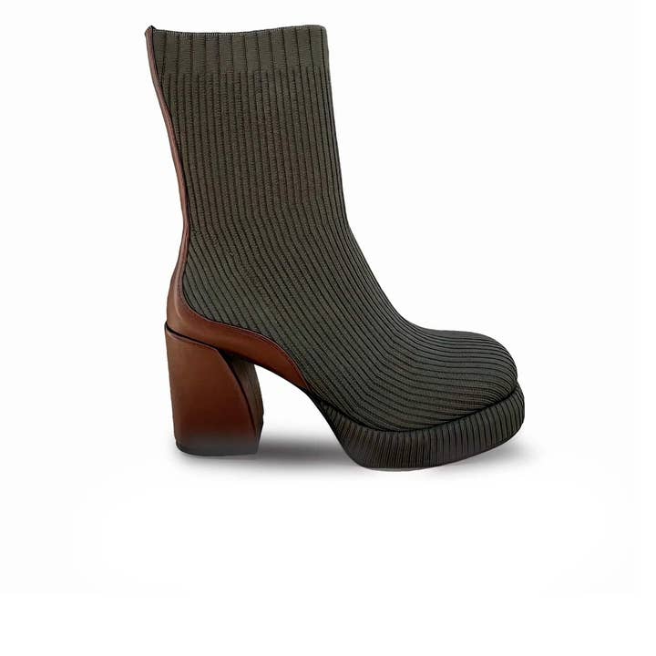 Noa Harmon mujer botines Ennis verde for wholesale by KAPLES SHOES