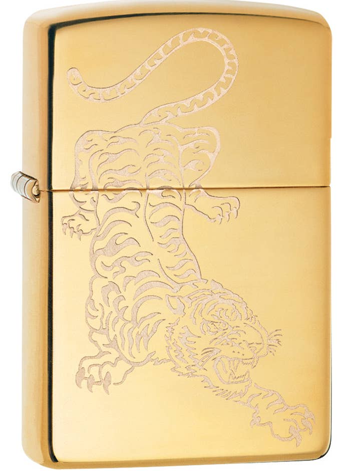 254B Tattoo Tiger Design for wholesale by Zippo Manufacturing Company