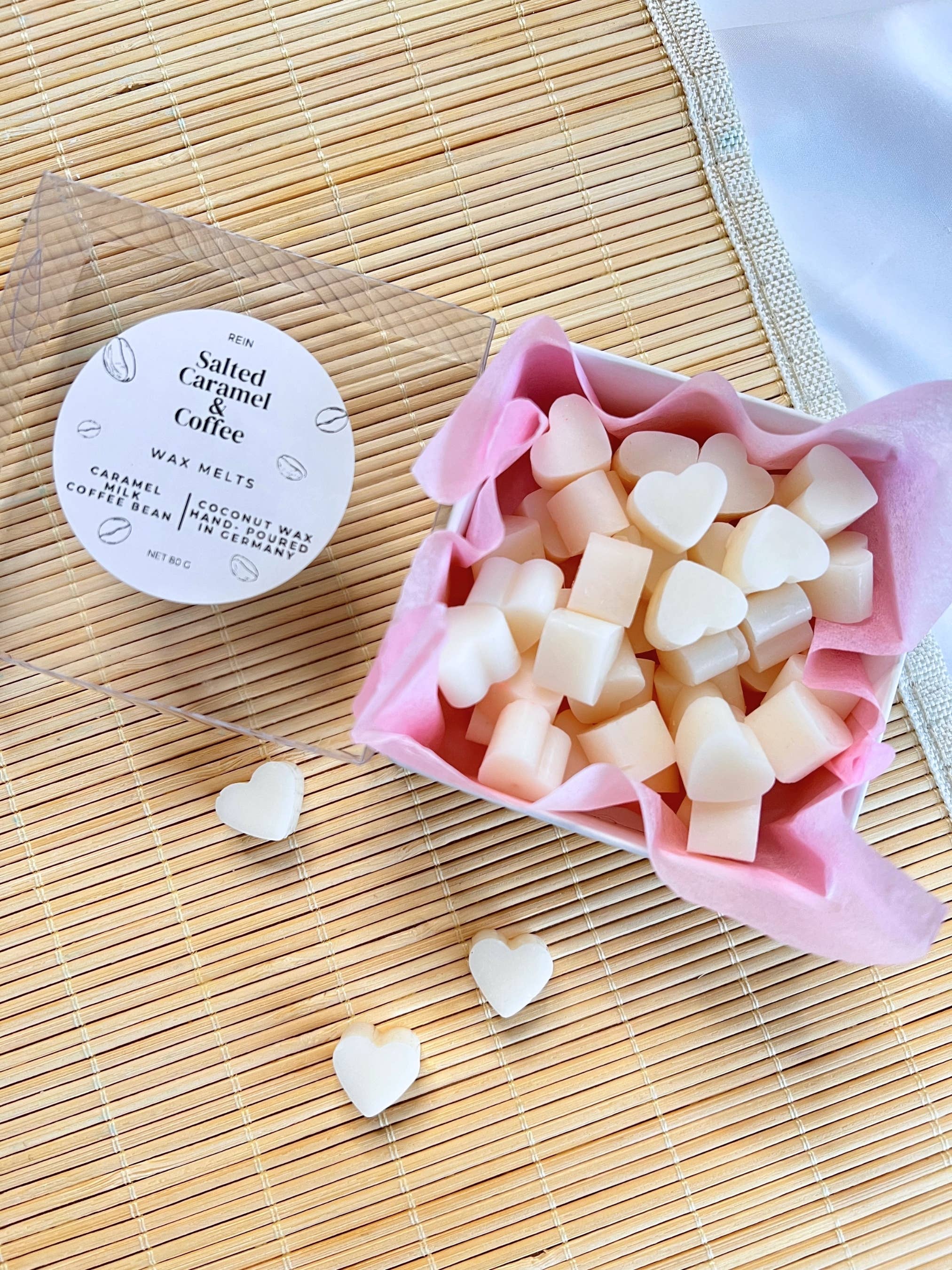 Studio Rein - Venta al por mayor Ceras perfumadas - Caja de mini corazones con brillo de cera de soja5