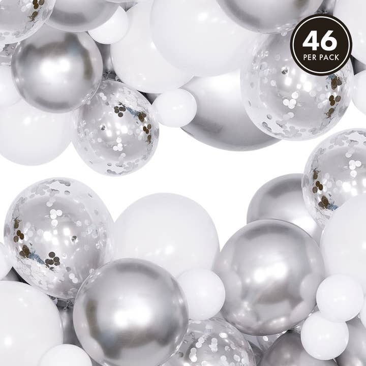 Pukka Pads North America - Wholesale Decal – Party decorations - Pukka Party Silver Celebration Pack2