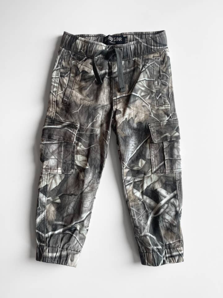 Toddler Camo Cargo Joggers for wholesale by Lucky Link