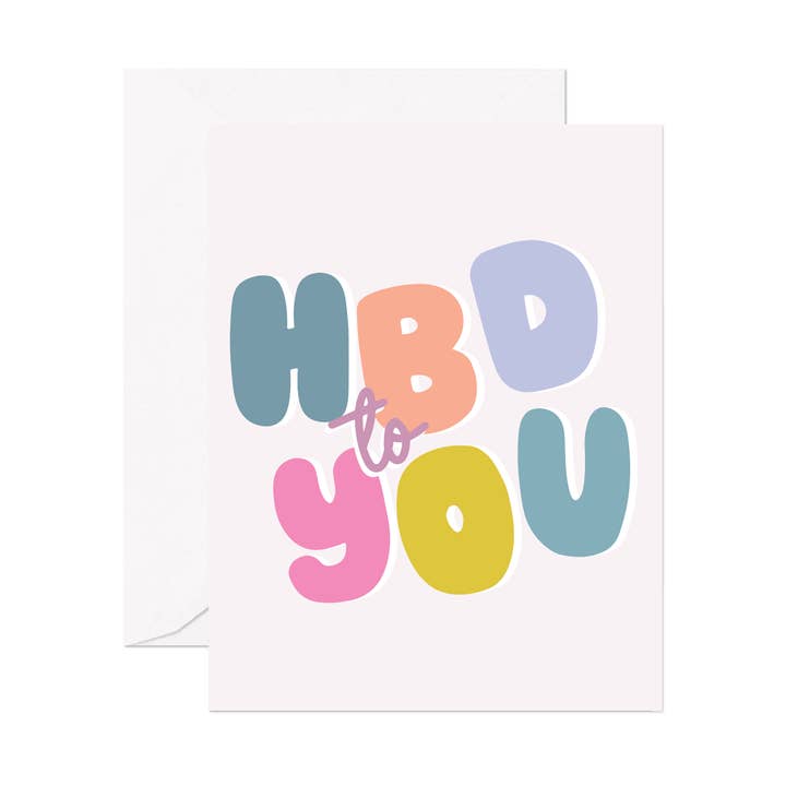 Carte de vœux « Joyeux anniversaire à toi » pour la vente par Socialvites