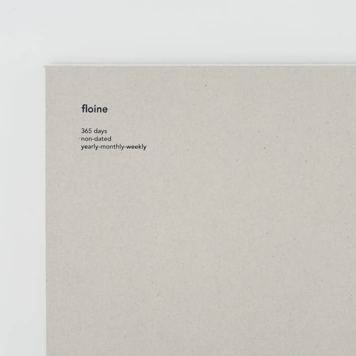 floine - Wholesale Journal/Diary - floine Letter Non-Dated Diary (1-Year)9