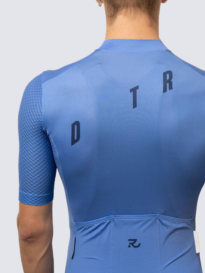 Down The Road - Wholesale Athletic Top - Men's - Men's Paceline Jersey - Vivid Blue6