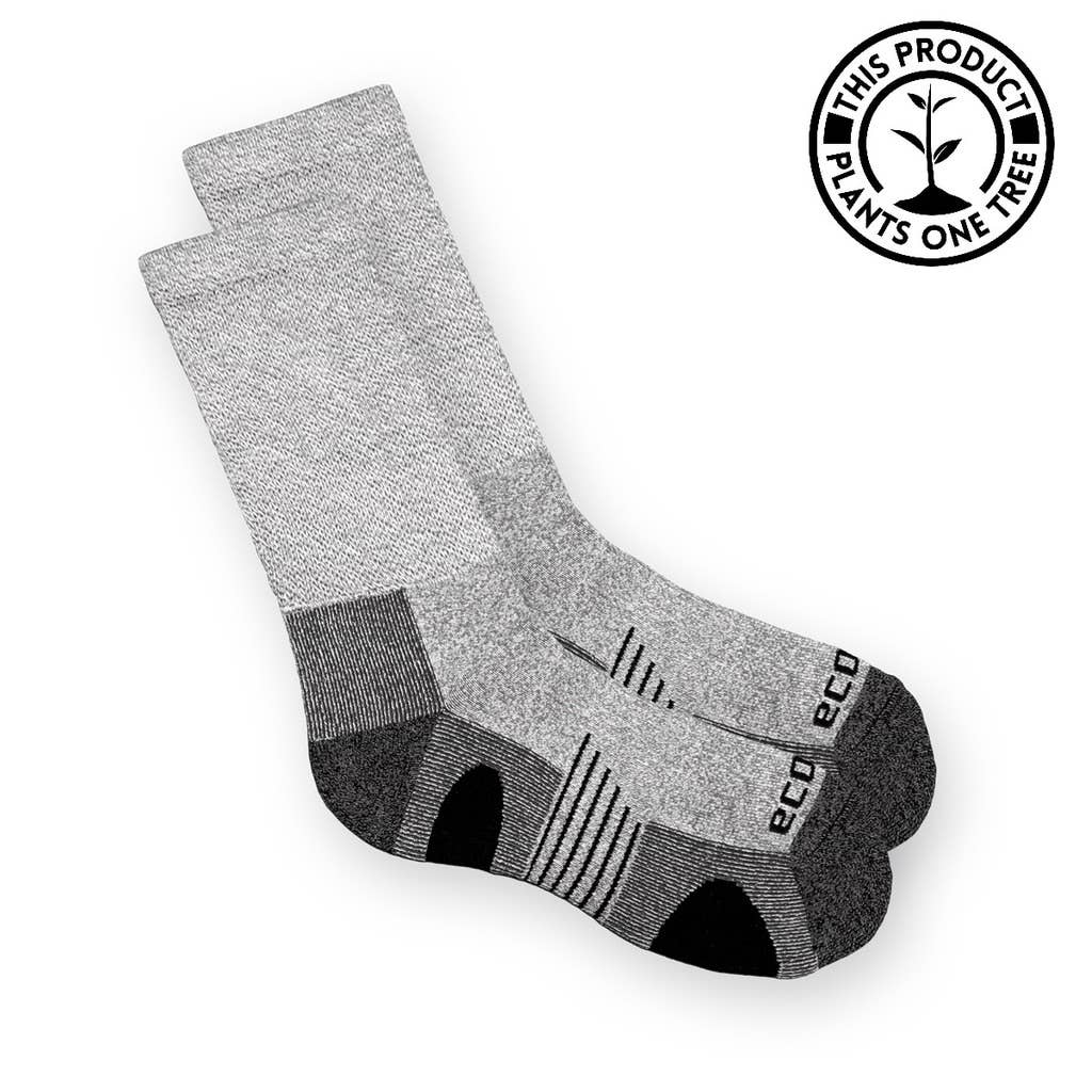 Ecosox - Wholesale Socks - Unisex - Diabetic Hiking Crew Medium Wgt. Full Cushion Sock - Large1