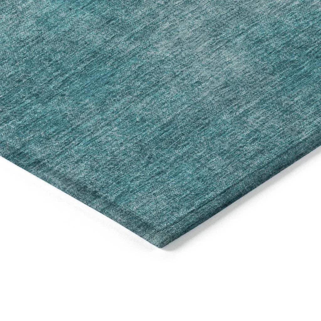 LOOMLAN – wholesale Area rug – Orlena Teal Washable Indoor-Outdoor Rug5