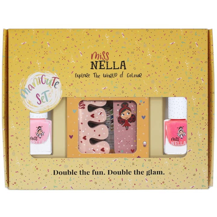 Ensemble de vernis à ongles et accessoires ManiCute - Rose pour la vente par Miss Nella Canada
