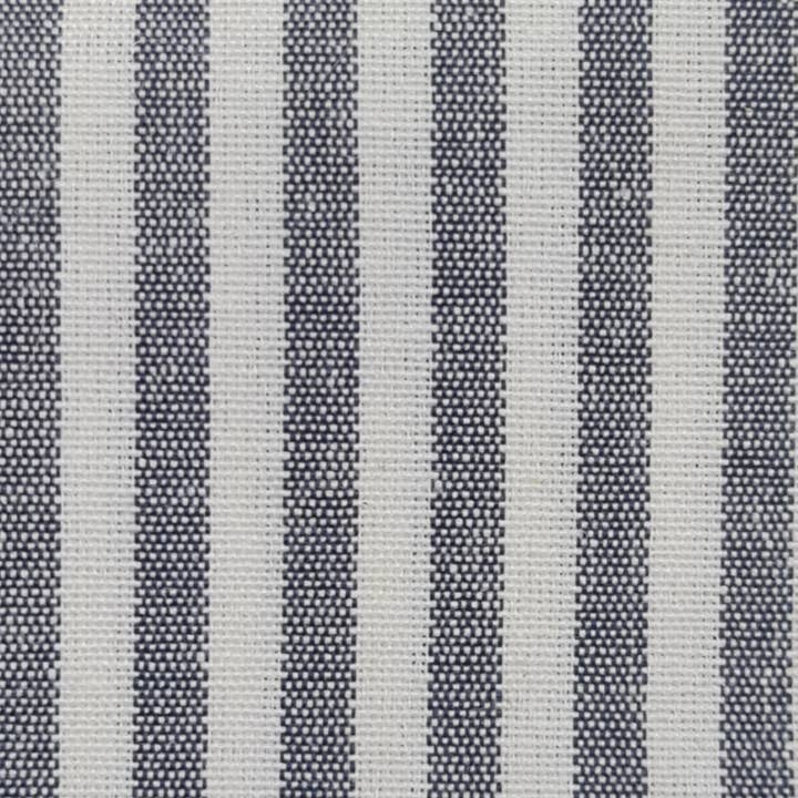 Lunaria Lab - Wholesale Christmas Decoration - Padded Bow in Narrow Striped Cotton 14x15cm16