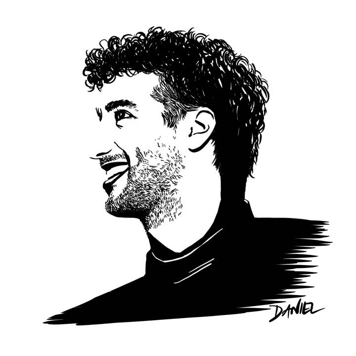 High Tees - Wholesale Screen Printed T-Shirt - Unisex - Daniel Ricciardo T shirt1