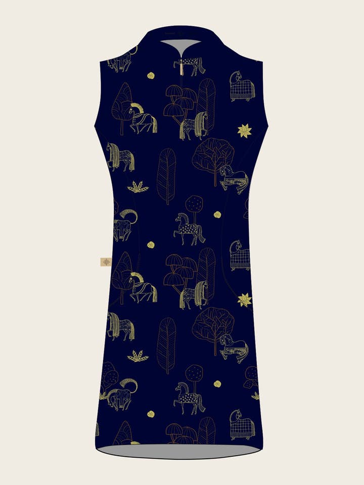 Navy Magic Golfklänning för wholesale av Espoir Equestrian