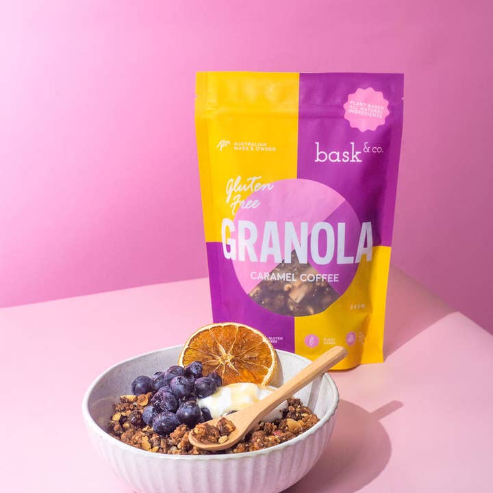 Bask and Co - Wholesale Granola - Caramel Coffee Gluten Free Granola2