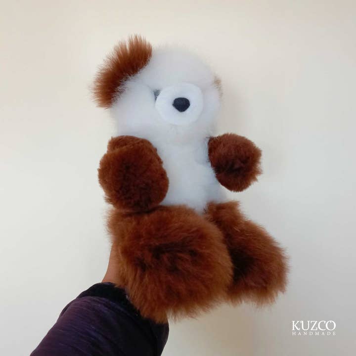 KuzcoHandmade - Venta al por mayor Peluche - Niños y bebés - Animal de peluche de alpaca mediano de 12" - Oso de peluche hecho a mano