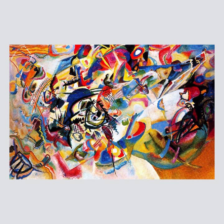 Composição VII (1913) Impressão de Arte Fina por atacado de Milisima Studio
