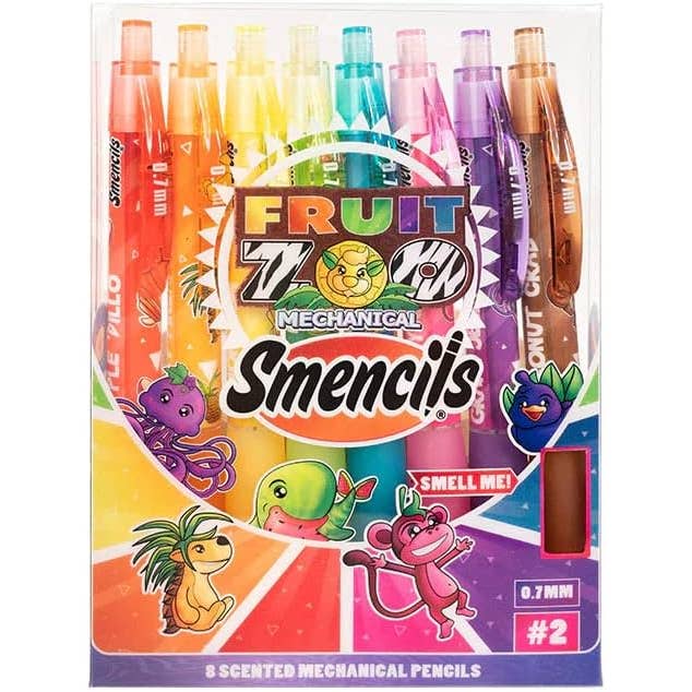 Scentco, Inc - Wholesale Pencil - Mechanical Smencils - Fruit Zoo - Scented Mechanical Pencils