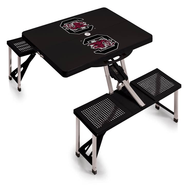 South Carolina Gamecocks Picnic Table with Seats for wholesale by Picnic Time Family of Brands