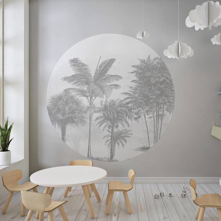 Wallpaper Circle - BAMBOO FOREST - Forest Wallpaper for wholesale by Walloha