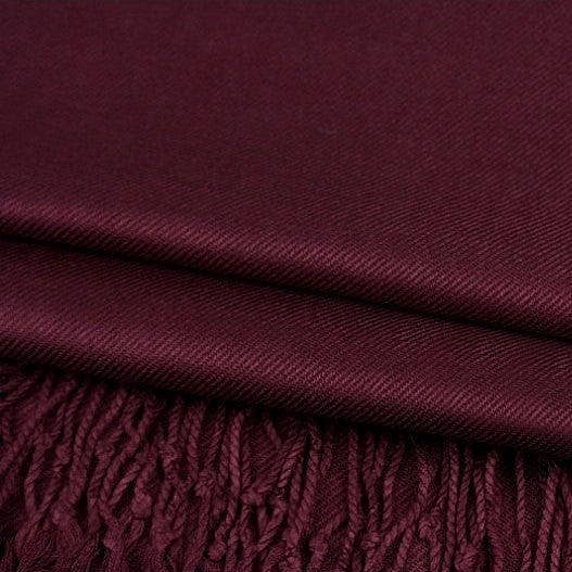 Diacly - Vente Écharpe – femme - Écharpe en pashmina unie pour robe2