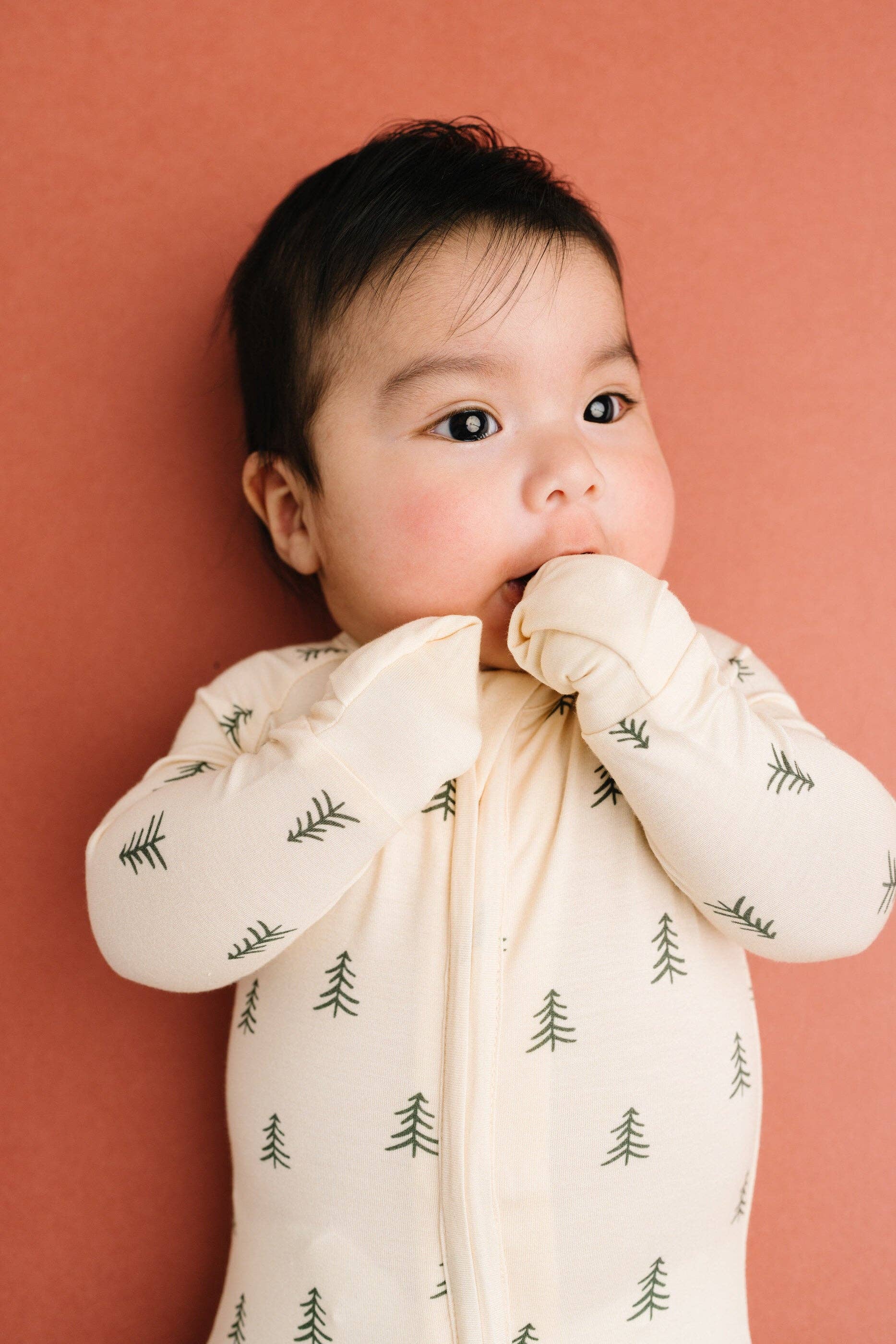 Little One Shop - Wholesale Sleepsuit - Baby - Pine Forest Bamboo Sleeper3