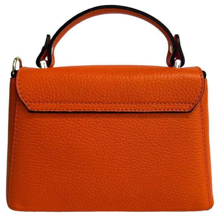 MODARNO - Wholesale Top handle bag – women's - Women's shoulder bag in genuine leather with Ape closure2