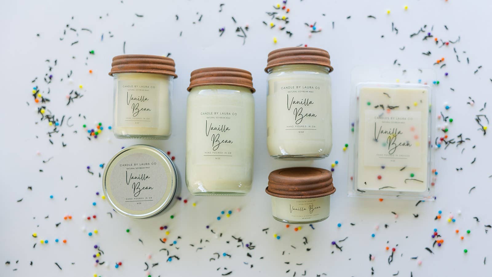 Candles By Laura - Wholesale Wax Melt - Vanilla Bean Soy Wax Melt2