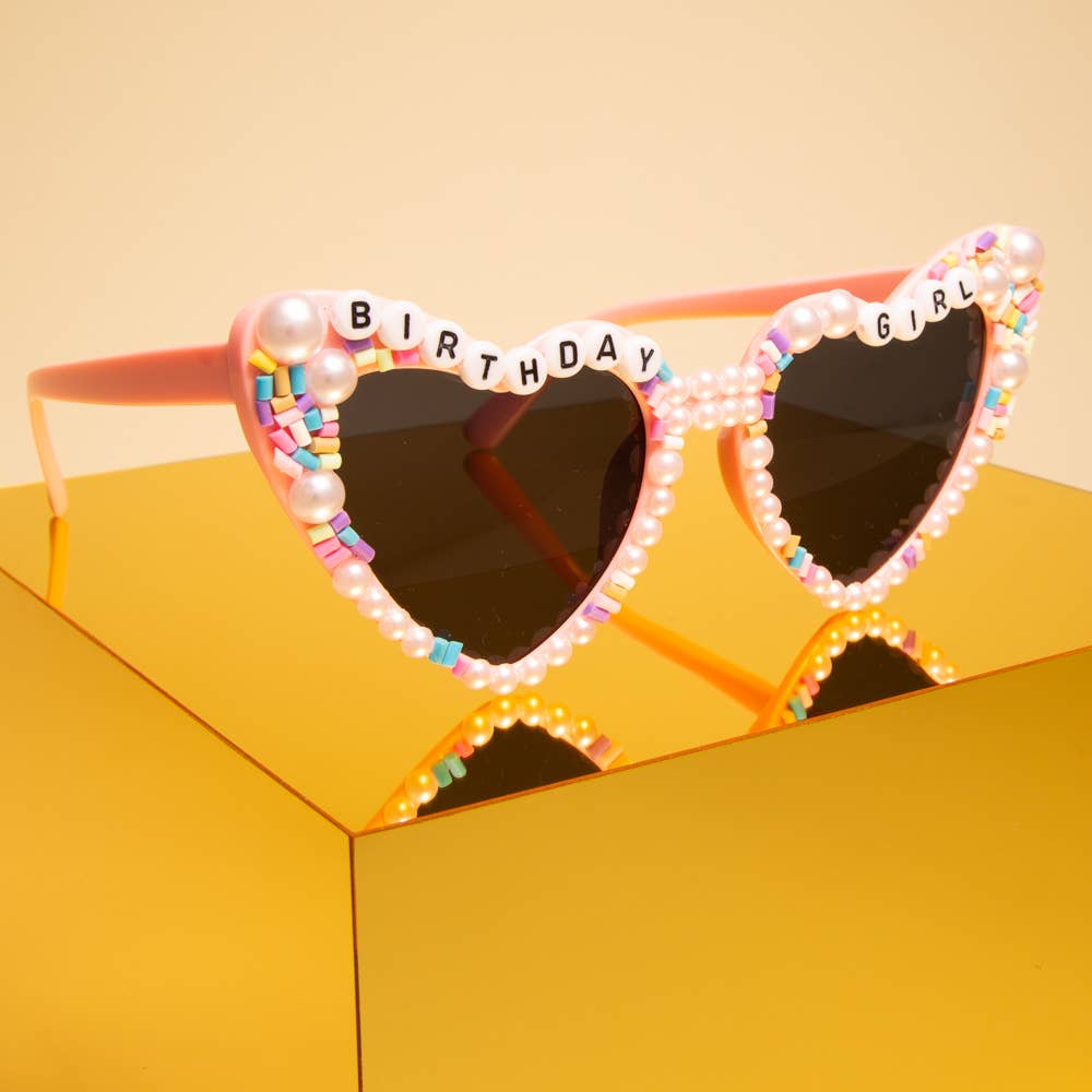 SP Sophia Collection - Wholesale Sunglasses - Women's - "Birthday Girl" Beaded Fashion Glasses with Decorative Pearl0