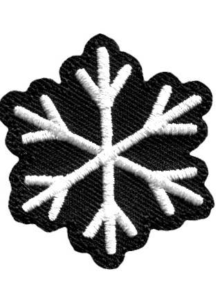Schneeflocken-Patch für den Großhandel von Missive Paris