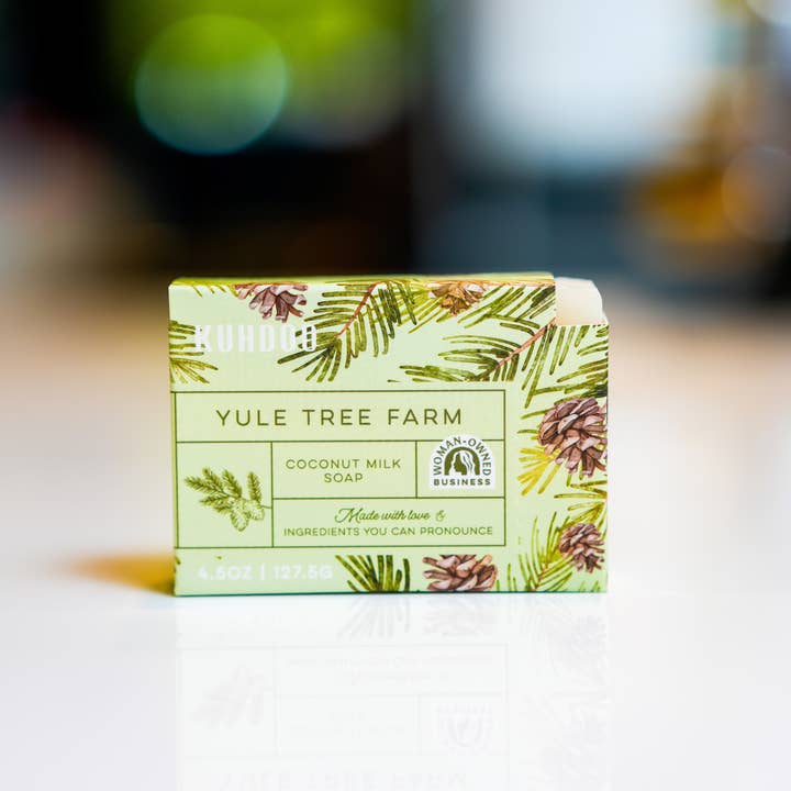 Yule-boerderij Zeep Bar voor wholesale door Kuhdoo Soap