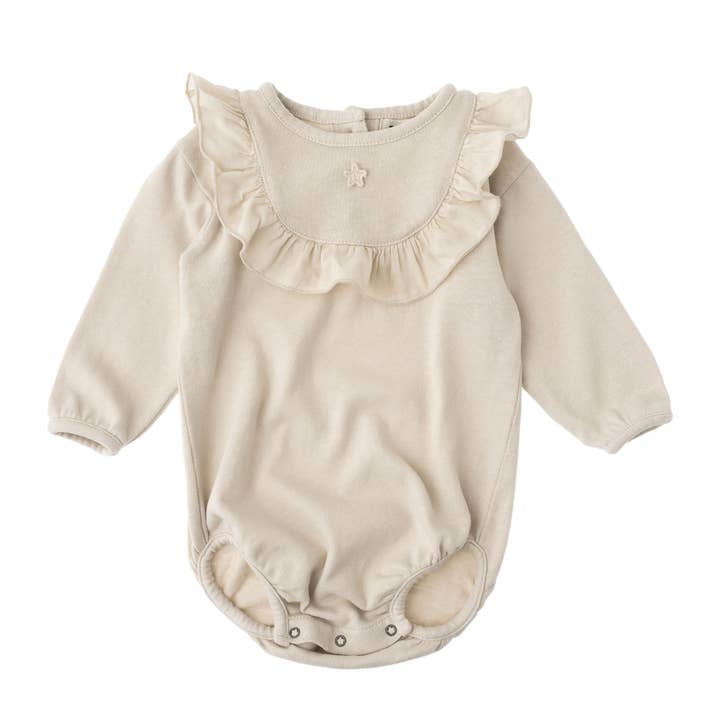 Body bébé avec empiècement à volants W40122 pour la vente par Tocoto Vintage