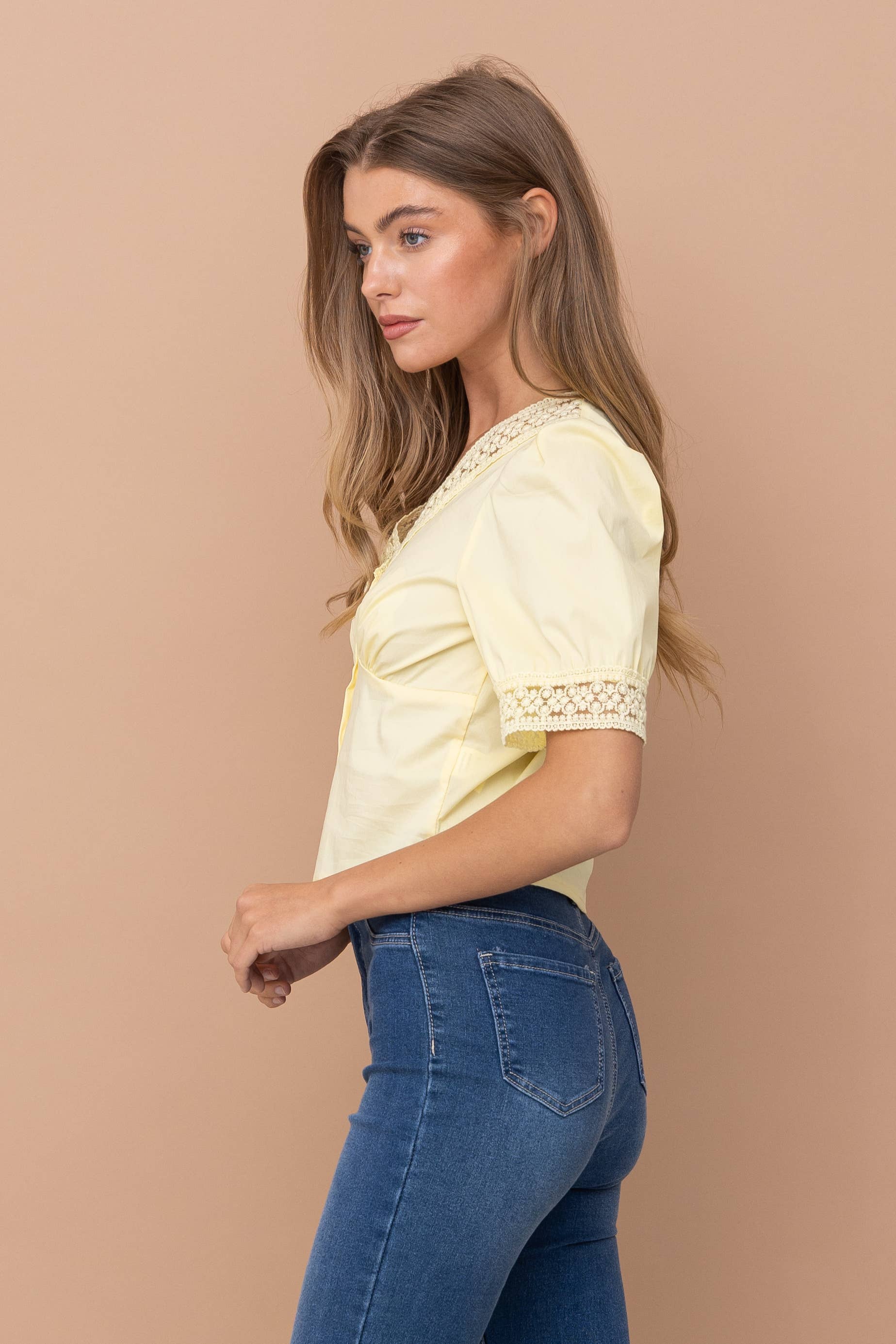 KIWI - Wholesale Button Down Shirt - Women's - IT2367 Top5