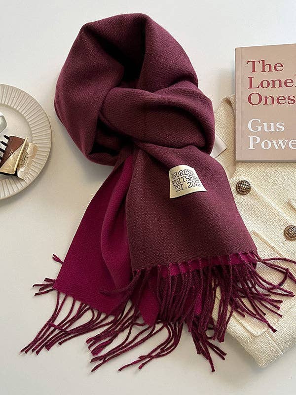 StyleGalX - Wholesale Scarf - Women's - Keep Warm Tasseled Shawl&Scarf26