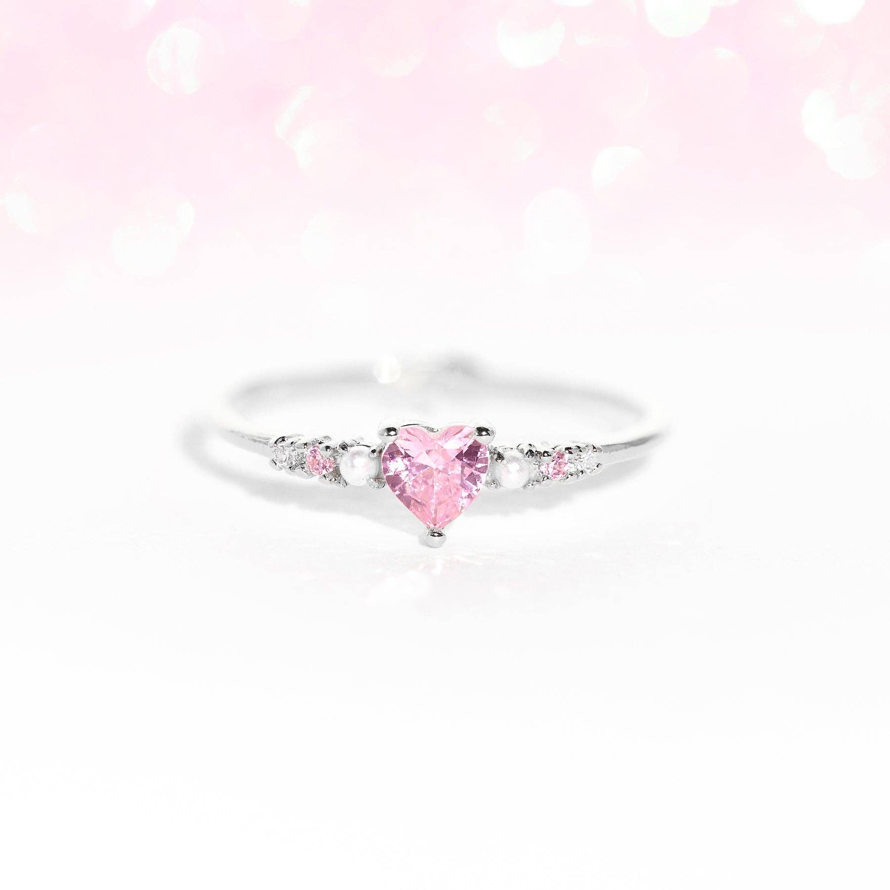 Girls Crew - Wholesale Multi-Stone Ring - Heart is Full Ring3