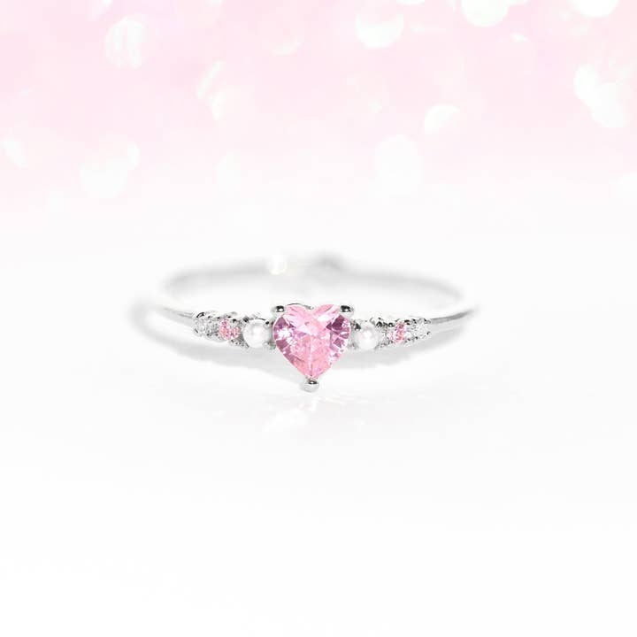 Girls Crew - Wholesale Multi-Stone Ring - Heart is Full Ring3