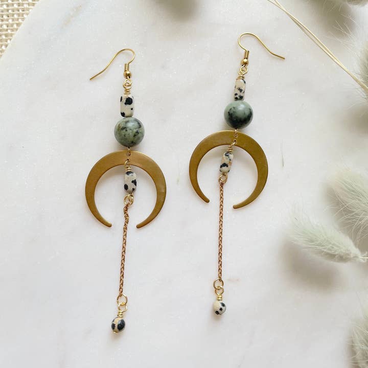 XTRA by Stacey - Wholesale Dangle Earrings - The Sasha Earring - African Turquoise10