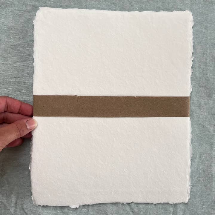 Handmade Paper Sheet Set in 8x10 for wholesale by Sustainable Paper+Craft