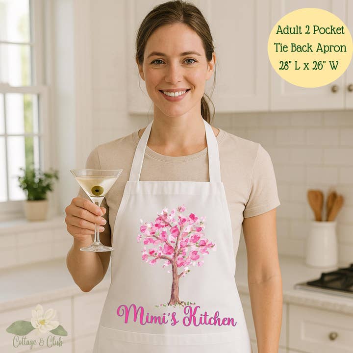 Cottage & Club - Wholesale Tea Towel - Cherry Blossom Tea Towel Set4