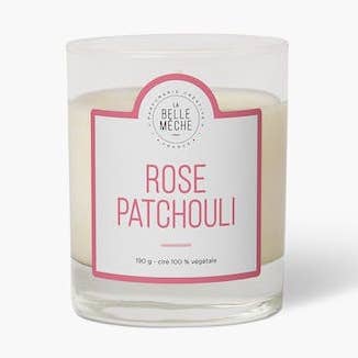 Duftkerze Rose Patchouli für den Großhandel von La Belle Mèche