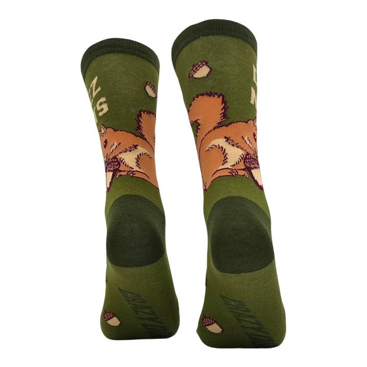 Deez Nuts Squirrel Socks for wholesale on Faire3