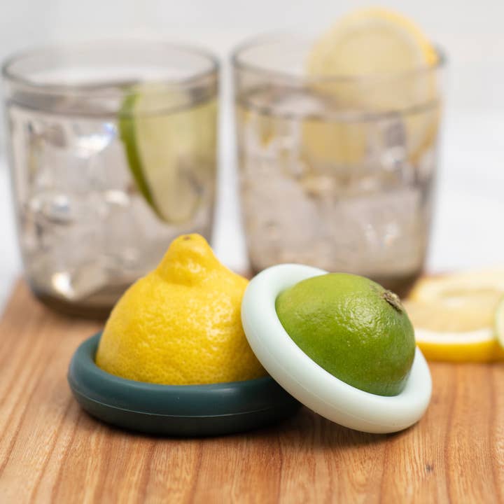 Food Huggers - Wholesale Food Storage Wrap/Bag - Food Huggers Citrus Saver Forest Mint - Set of 22