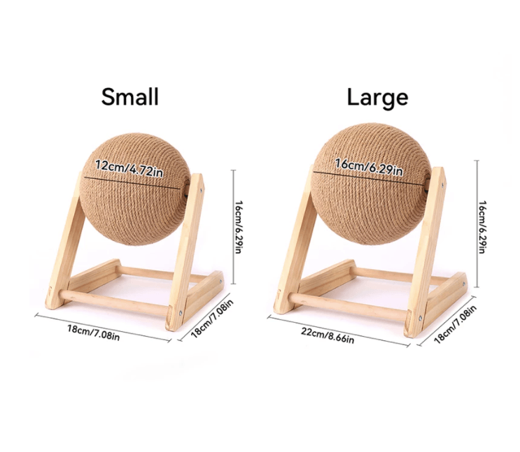 ToyalFriends - All Import Duties Covered! - Vente Griffoir – chat - Jouet balle à griffer pour chat0