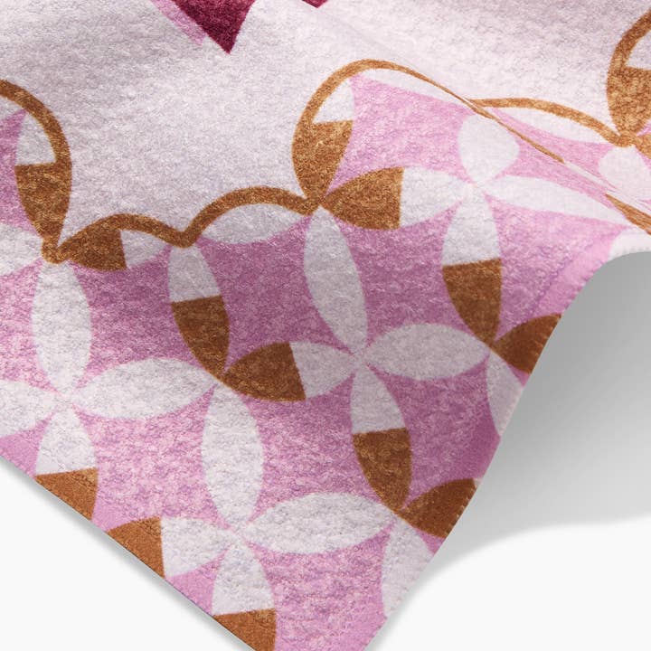 Geometry - Wholesale Dishcloth - Geometry Monogram Tile Dishcloth Set